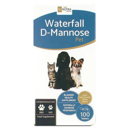 D-Mannose Pet Tablets for Cats & Dogs by SC Nutra - PrimeBioHealth - canada supplements