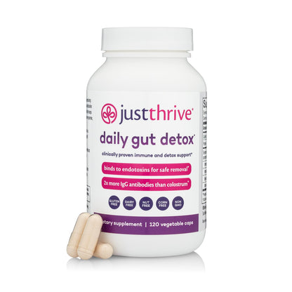 Daily Gut Detox - Ultra-Concentrated Detox & Immune Support Supplement with IgG Antibodies - Promotes Gut Health, Detoxification & Balanced Immune Response - PrimeBioHealth - canada supplements