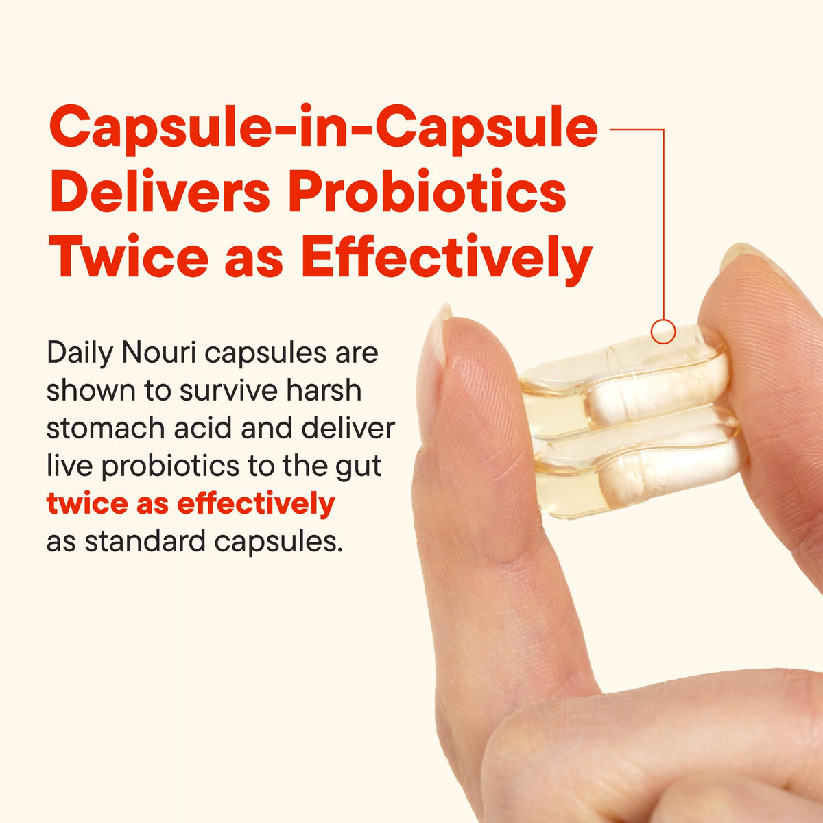 Daily Nouri Digestive Support Probiotics for Women & Men | Bloating & Gas Relief | 3 Clinically Studied Strains + Omega | 30-Day Supply - PrimeBioHealth - canada supplements