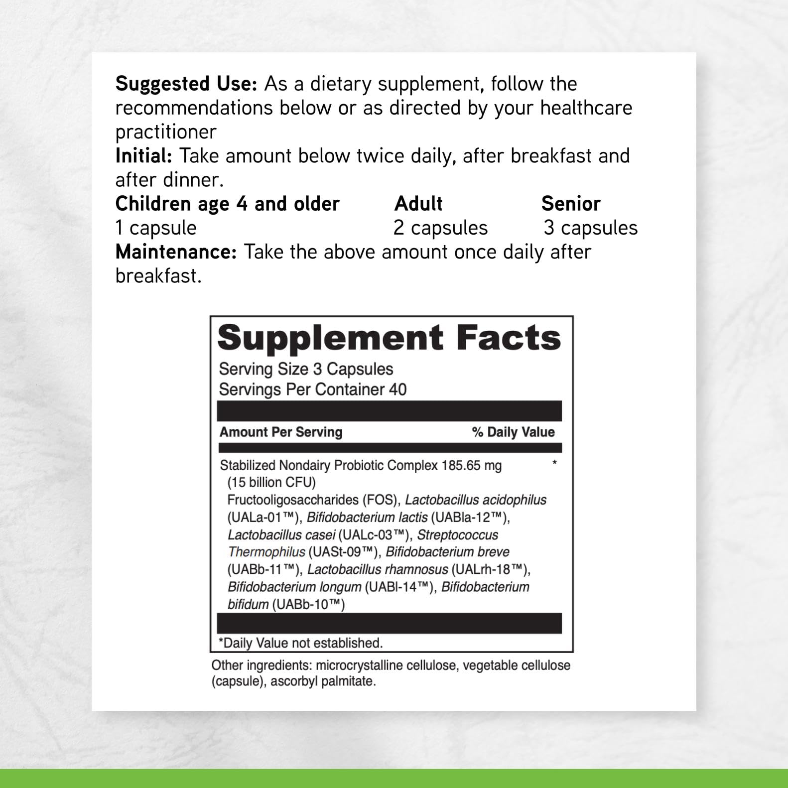 DAVINCI Labs Mega Probiotic ND - Non-Dairy Probiotic Supplement Supports Gut, Digestive & Brain Health* - Gut Health Support Supplement - PrimeBioHealth - canada supplements