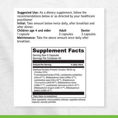DAVINCI Labs Mega Probiotic ND - Non-Dairy Probiotic Supplement Supports Gut, Digestive & Brain Health* - Gut Health Support Supplement - PrimeBioHealth - canada supplements