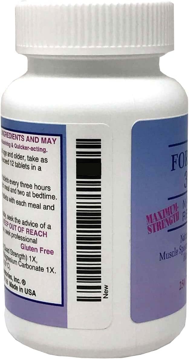 Dee CEE Labs Formula 303 Maximum Strength Tablets, 90 Tablets; All-Natural containing Magnesium for Sore Muscles - PrimeBioHealth - canada supplements