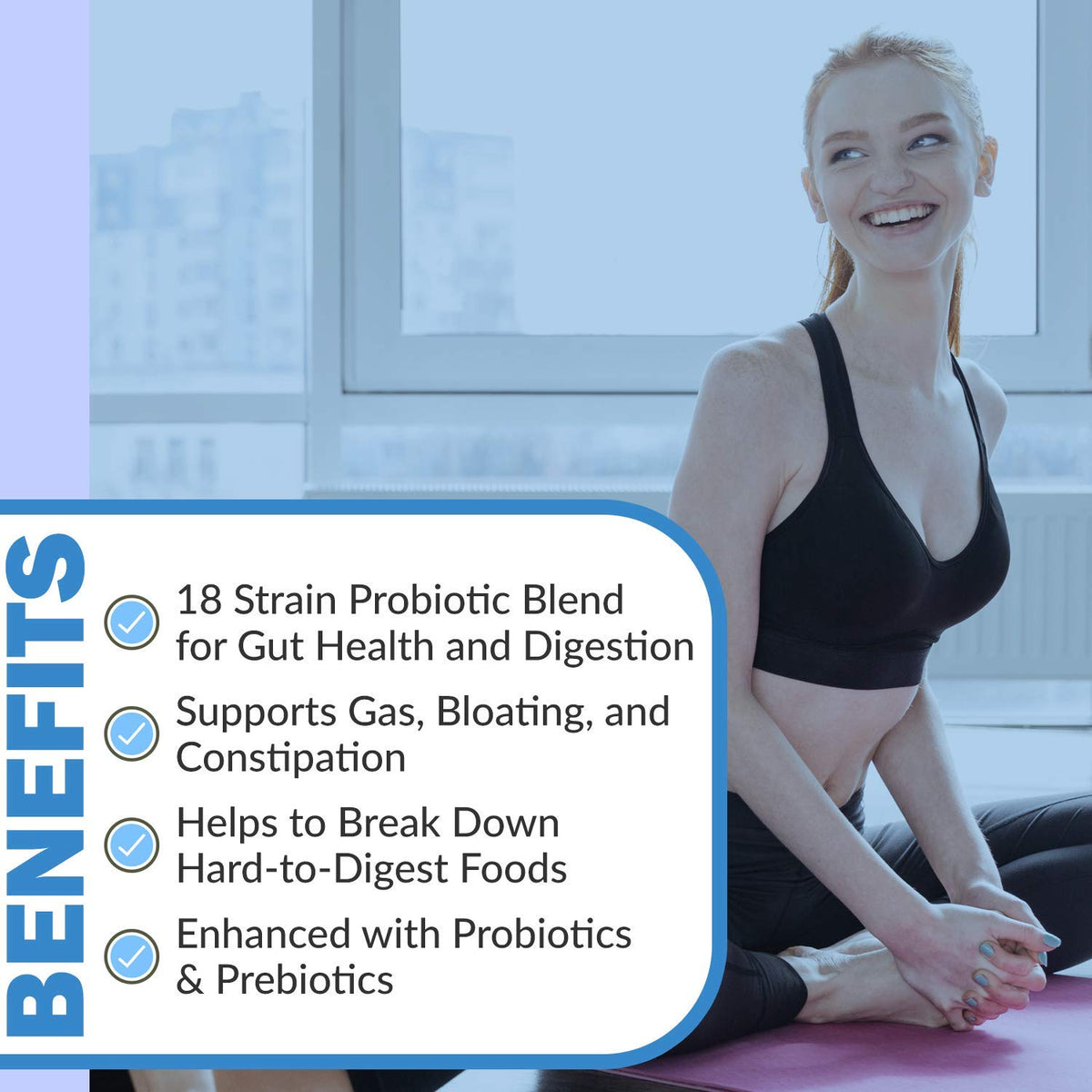 Digest Complete 2-in-1 Probiotic Digestive Enzymes, 60 Capsules - PrimeBioHealth - canada supplements