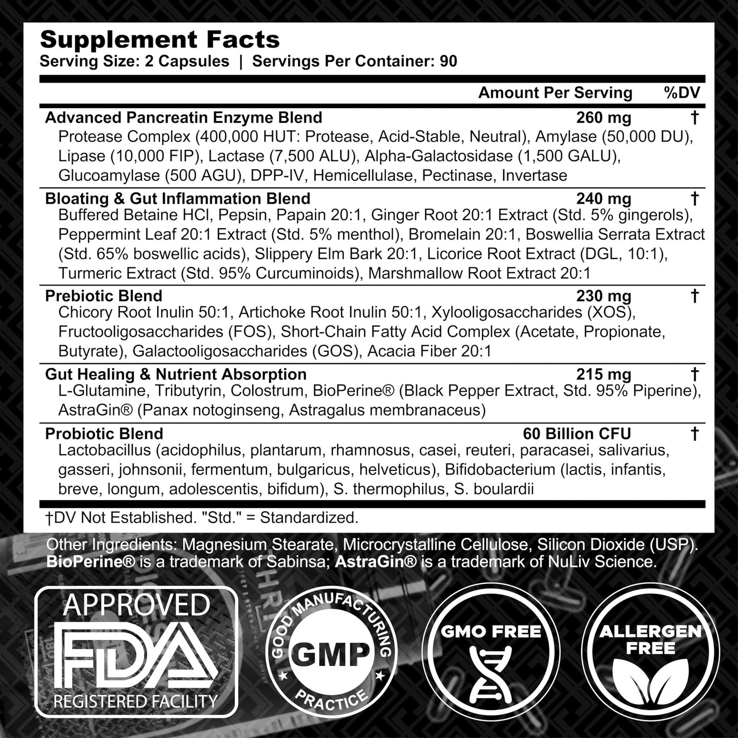 DIGESTIVAL 5-in-1 Gut Health Formula: Probiotics, Prebiotics, Enzymes, Gut Healing & Bloat Relief with 53 Ingredients, 60 Billion CFU, and Advanced Support for IBS, - PrimeBioHealth - canada supplements
