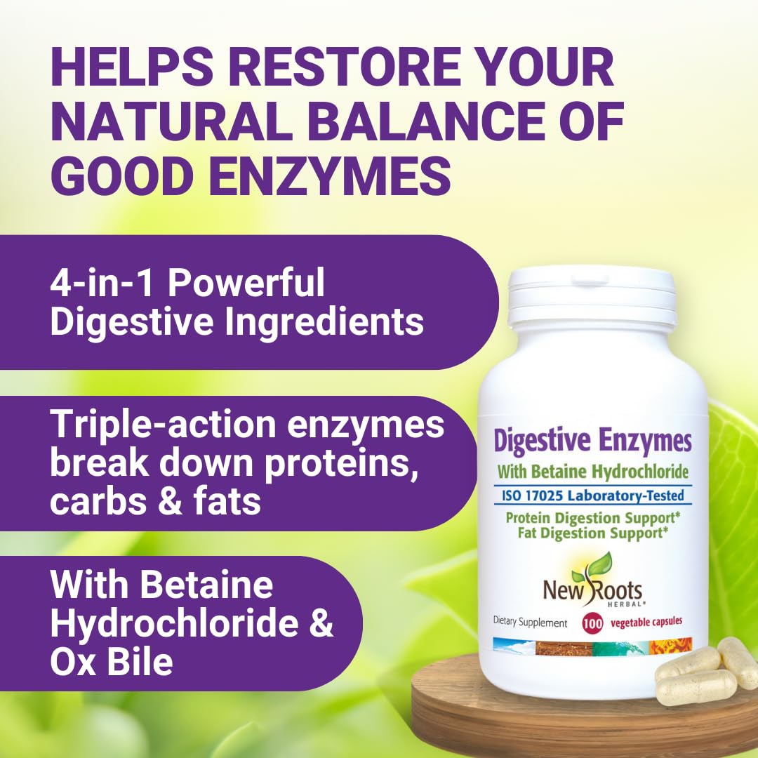 Digestive Enzymes with Ox Bile and Betaine HCl (100 Caps) Ox Bile Supplements for No Gallbladder with Papain & Pepsin A | Pancrease Cleanse & Detox - PrimeBioHealth - canada supplements