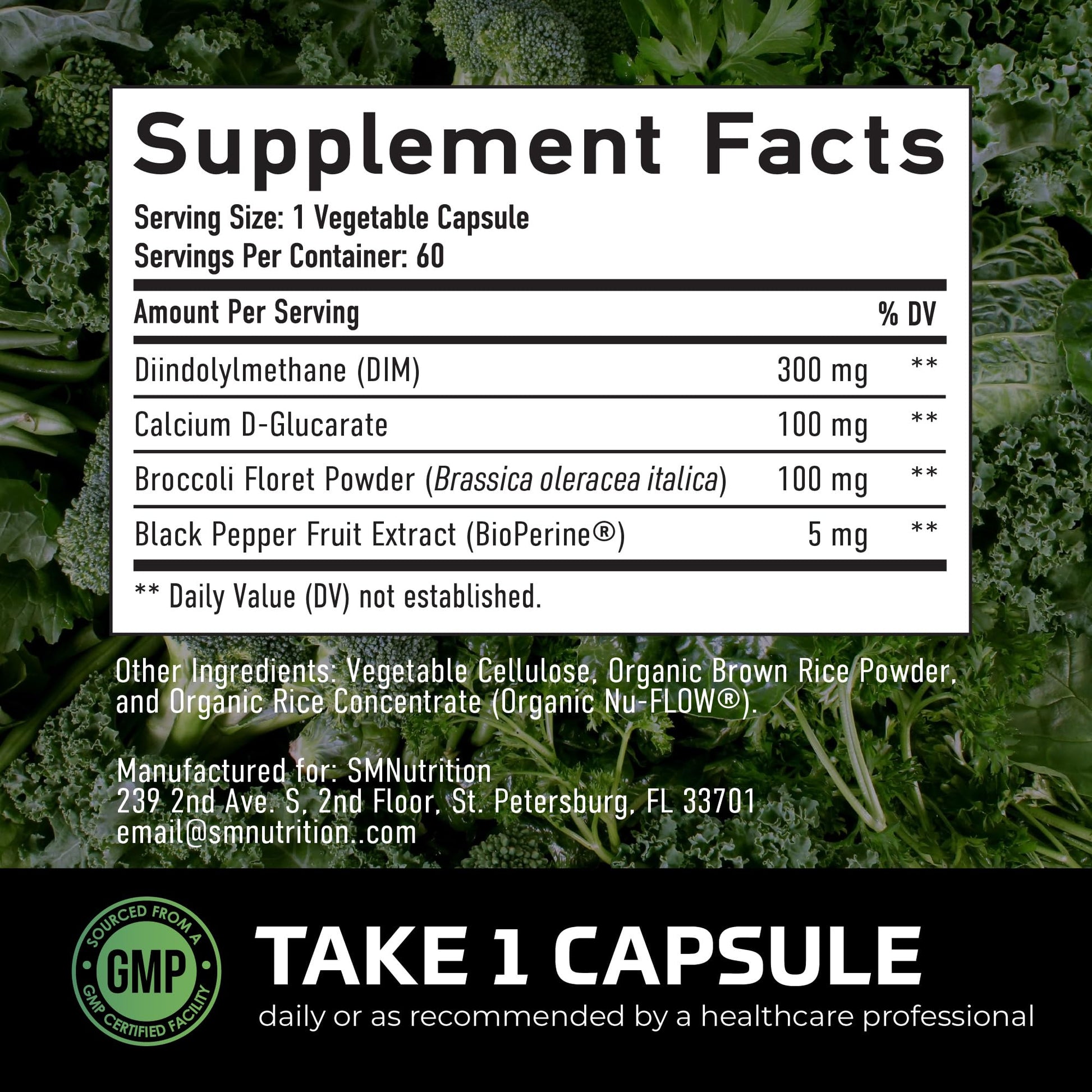 DIM Supplement for Men 300mg | Estrogen Blocker & Aromatase Inhibitor | Extra Strength Men’s Hormone Balance & Fitness Booster with Diindolylmethane Plus CDG - PrimeBioHealth - canada supplements