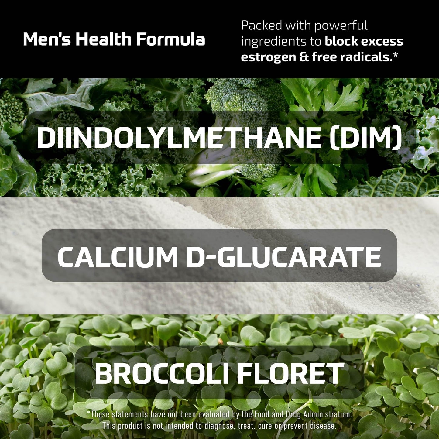 DIM Supplement for Men 300mg | Estrogen Blocker & Aromatase Inhibitor | Extra Strength Men’s Hormone Balance & Fitness Booster with Diindolylmethane Plus CDG - PrimeBioHealth - canada supplements
