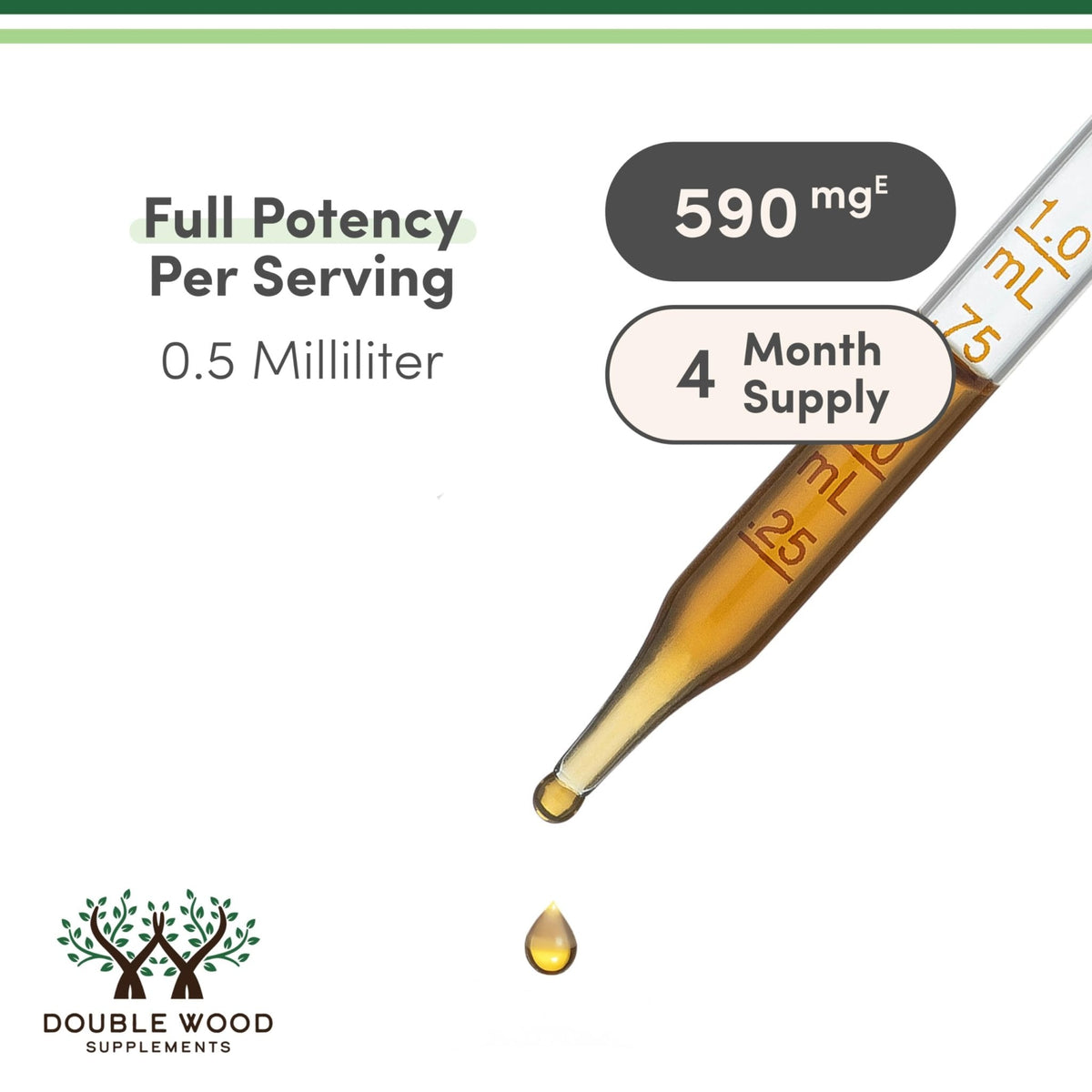 Double Wood Supplements Organic Lemon Balm Tincture - for Digestion & Relaxation 590mg - 2FL OZ, 120 Servings - PrimeBioHealth - canada supplements