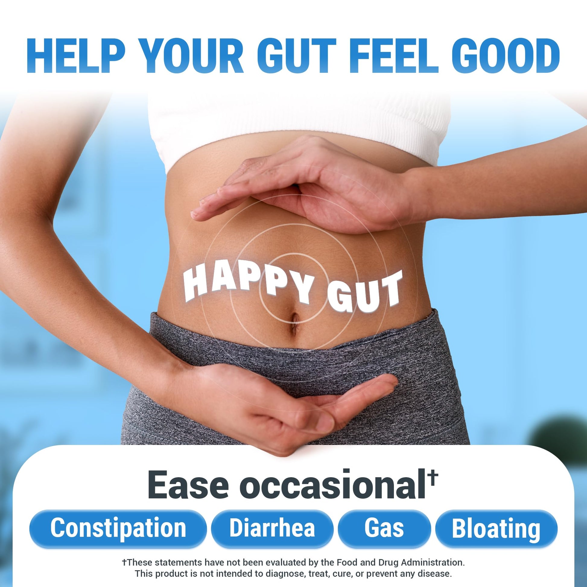 Dr. Berg Probiotic Supplement (60 Billion CFUs) - Helps Ease Occasional Constipation, Diarrhea, Gas & Bloating* - Pre and Probiotics for Digestive Health - 30 Probiotic Capsules - PrimeBioHealth - canada supplements