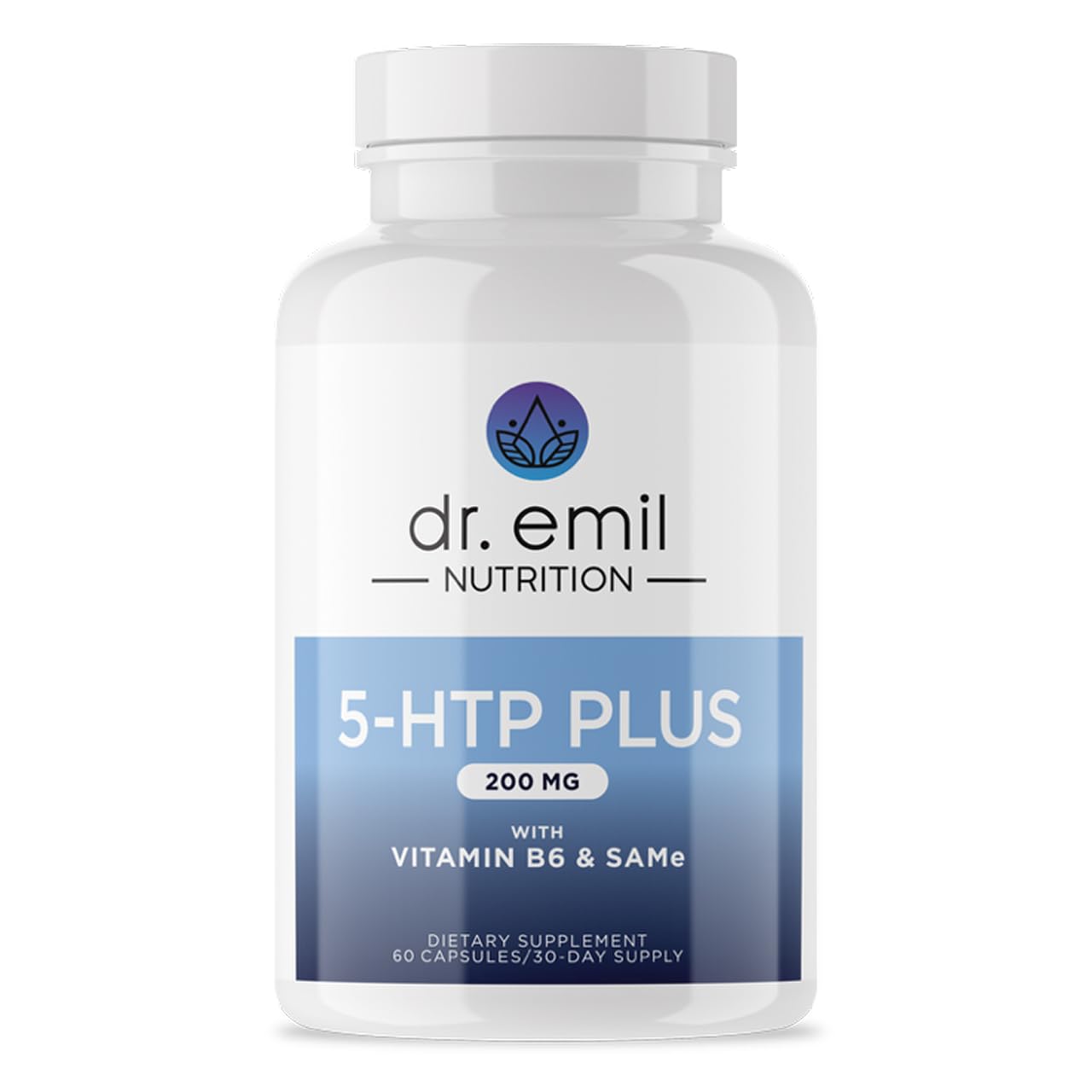 DR. EMIL NUTRITION 200 MG 5-HTP Plus with SAM-e to Maintain Normal Healthy Sleep and Create a Sense of Wellbeing - 5HTP Supplement with Vitamin - PrimeBioHealth - canada supplements