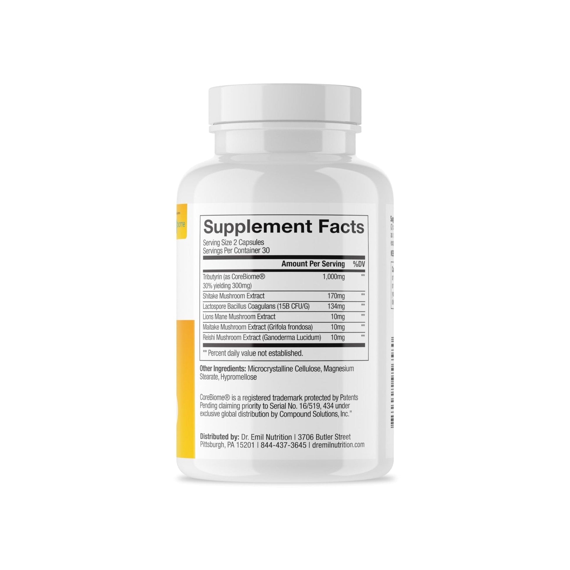DR. EMIL NUTRITION Total Gut Health Complex - Prebiotic, Probiotic & Postbiotic Supplement - Supports Digestive Health, Bloating & Gut Balance - PrimeBioHealth - canada supplements