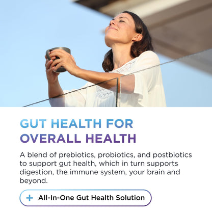 DR. EMIL NUTRITION Women & Men Total Gut Health Complex | Prebiotic + Probiotic + Postbiotic Gut Health Supplements - PrimeBioHealth - canada supplements