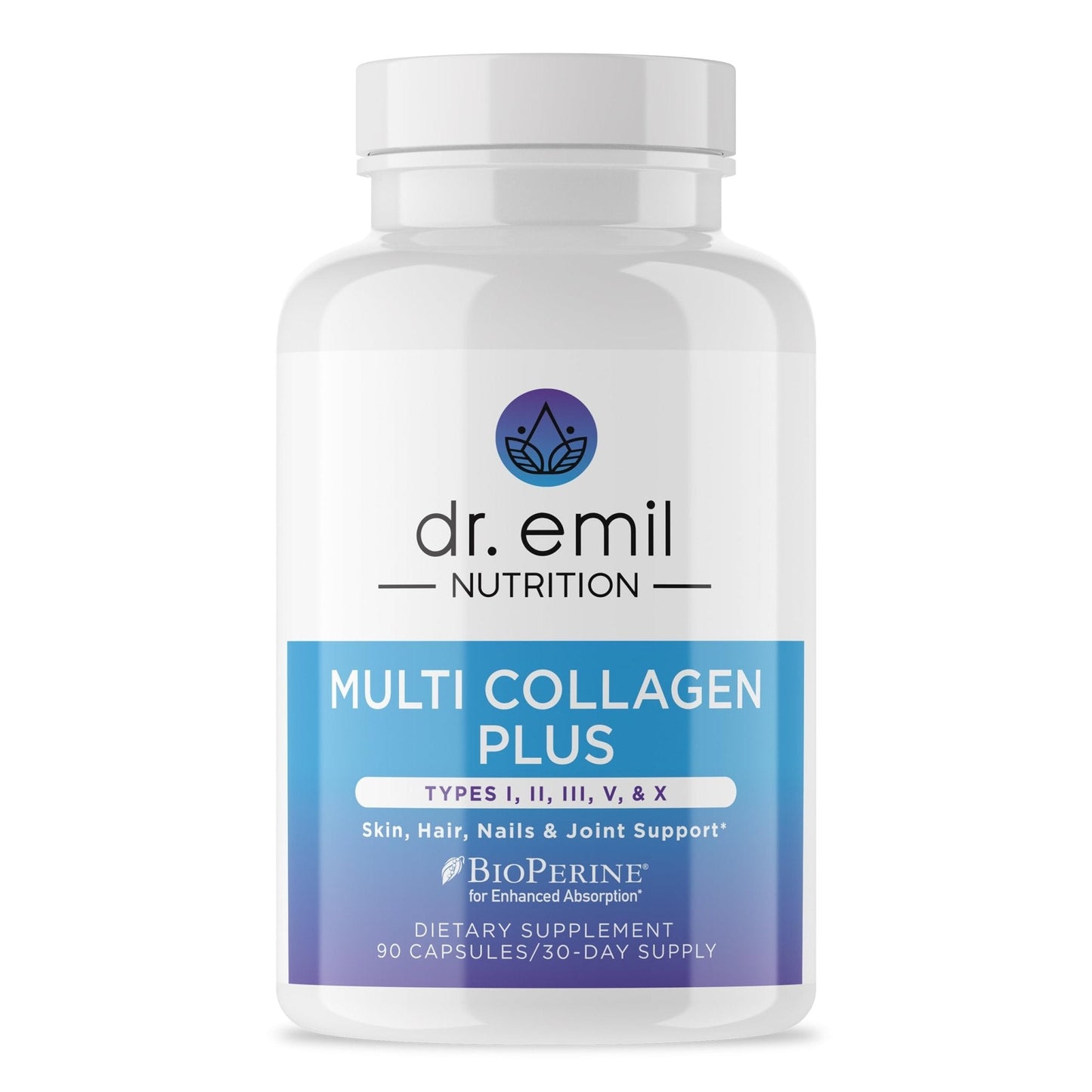 DR. EMIL NUTRITION Women's Multi Collagen Pills | Collagen Supplements | Support Hair, Skin, Nails & Joints | Hydrolyzed Collagen Supplements - PrimeBioHealth - canada supplements
