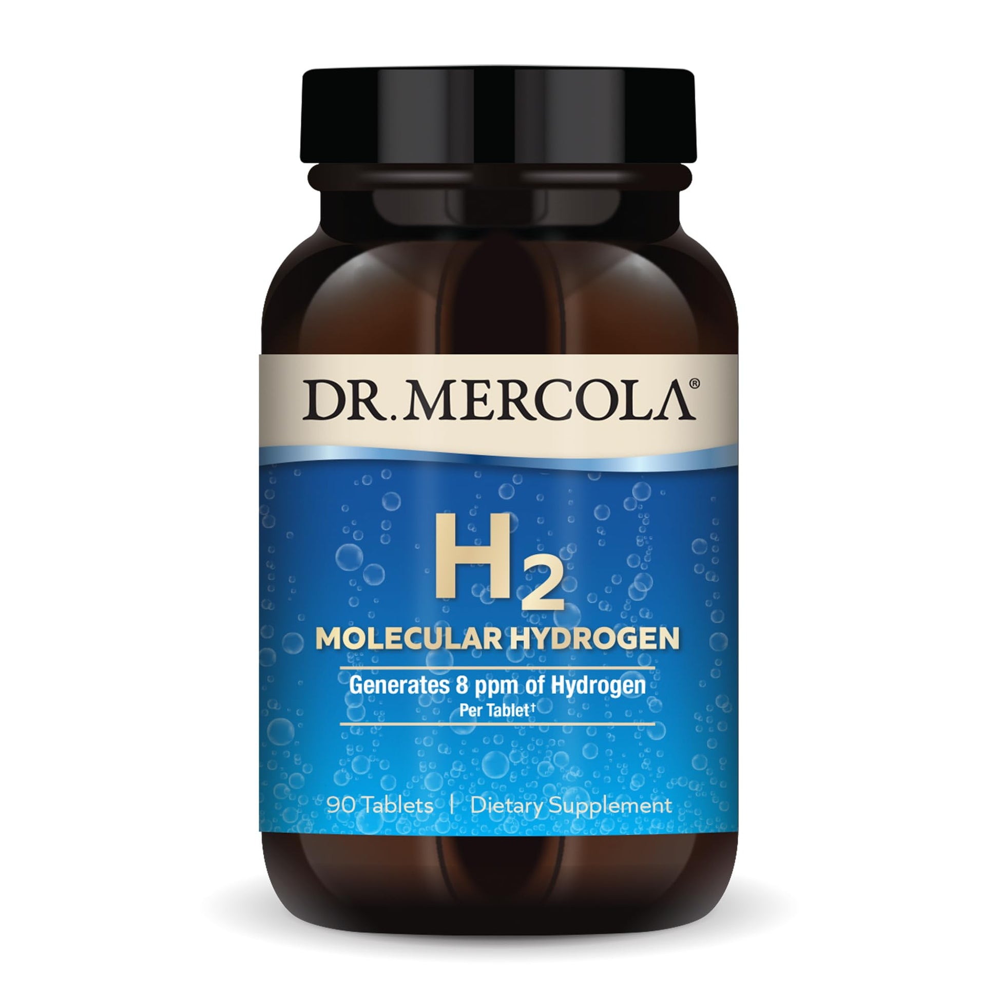 Dr. Mercola H2 Molecular Hydrogen Tablets, Creates Hydrogen Rich Water (8 ppm), Supports Cellular Energy, Brain Health & Healthy Aging - PrimeBioHealth - canada supplements