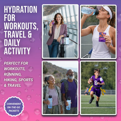 Dr. Price’s Electrolytes Hydration Powder Packets – Blueberry Pomegranate, 30 Packs | Sugar Free Electrolyte Drink Mix, 72+ Trace Minerals, Manganese - PrimeBioHealth - canada supplements