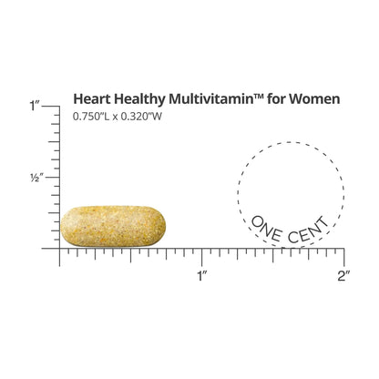 Dr. Sinatra Heart Healthy Multivitamin for Women with Vitamin D 1000 IU, A, B12, C, E, Biotin, Folate, and Zinc, 90 Tablets (30-Day Supply) - PrimeBioHealth - canada supplements
