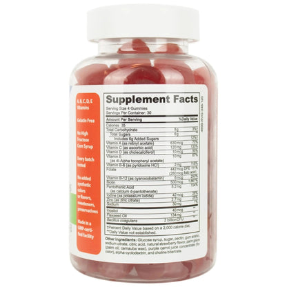 DrFormulas Multivitamin Gummies with Omega 3 and Probiotics for Kids and Adults with Vitamin C | Nexabiotic with Vitamin A, C, D3, E, B6, B12 - PrimeBioHealth - canada supplements
