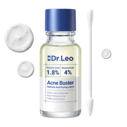 Dr.Leo 1.8% Salicylic Acid Spot Serum, Acne Treatment for Acne-Prone Sensitive Skin | Niacinamide, Fast Pimple Relief, Fades Acne Marks - PrimeBioHealth - canada supplements
