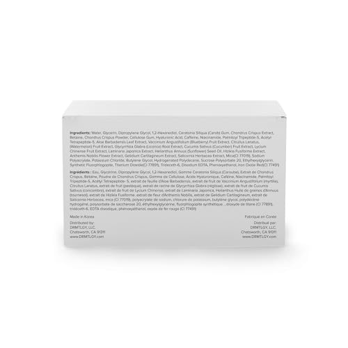 DRMTLGY Brightening Eye Masks – Biodegradable Hydrogel Under Eye Patches with Caffeine, Peptides, Hyaluronic Acid & Niacinamide - PrimeBioHealth - canada supplements