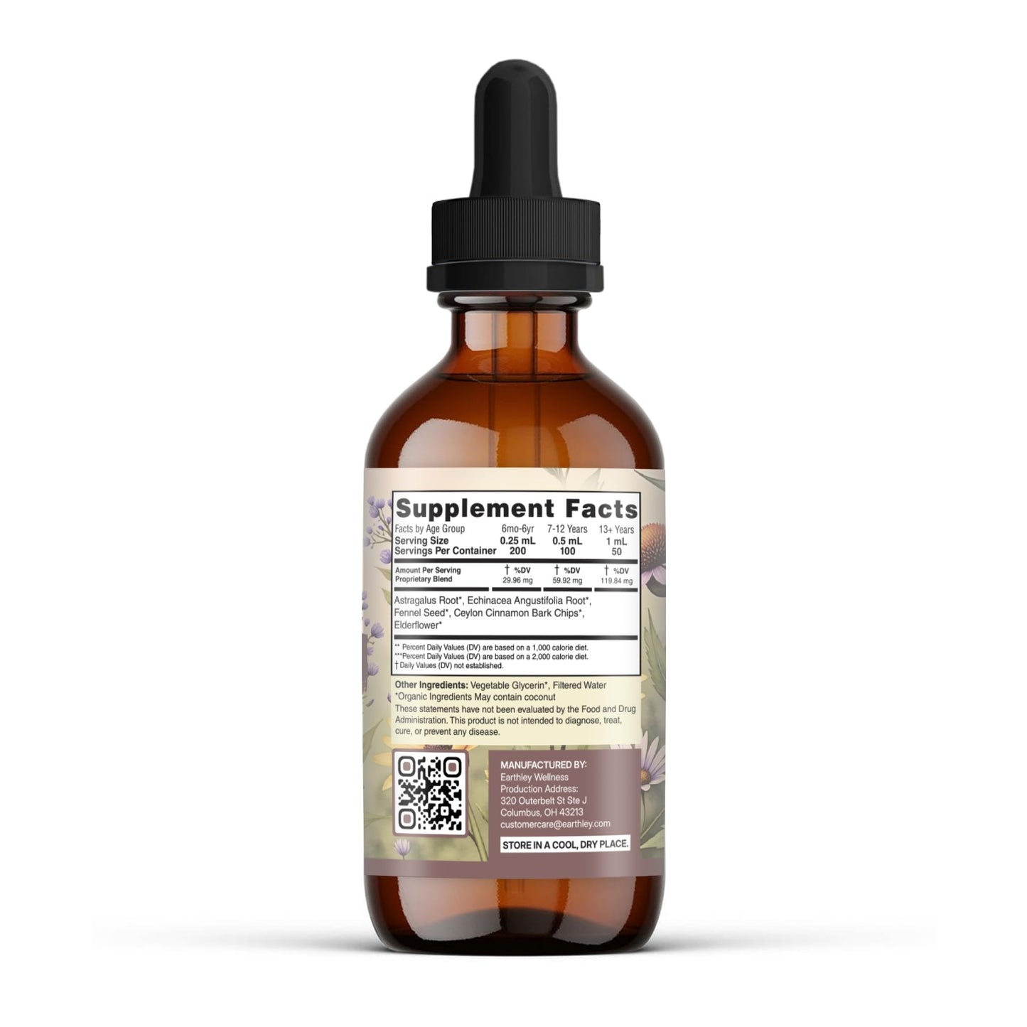 Earthley Wellness Feel Better Fast, All-Natural Relief for Minor Ailments, Organic Herbal Formula, Supports Immune & Digestive Health, Echinacea Root and More - PrimeBioHealth - canada supplements