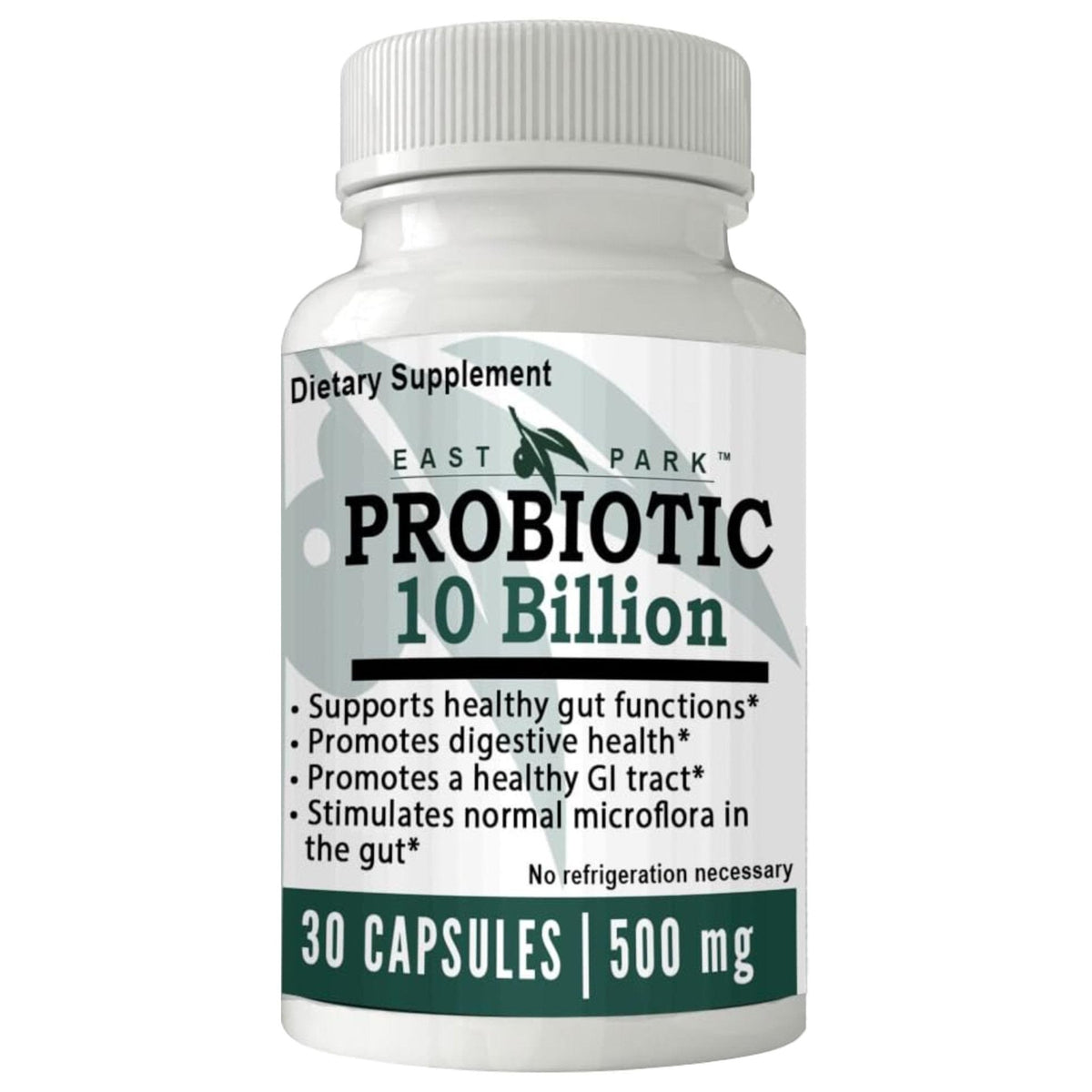 East Park Research d-Lenolate Probiotic Supplement | Probiotic 10 Billion CFUs Supports Gut & Digestive Health | Dietary Supplement Probiotics - PrimeBioHealth - canada supplements