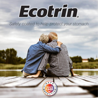 Ecotrin Low Strength Aspirin Arthritis Pain Relief, Safety Coated 81mg Aspirin Tablets for Arthritis, Toothache & Headache Relief, 365 Count - PrimeBioHealth - canada supplements