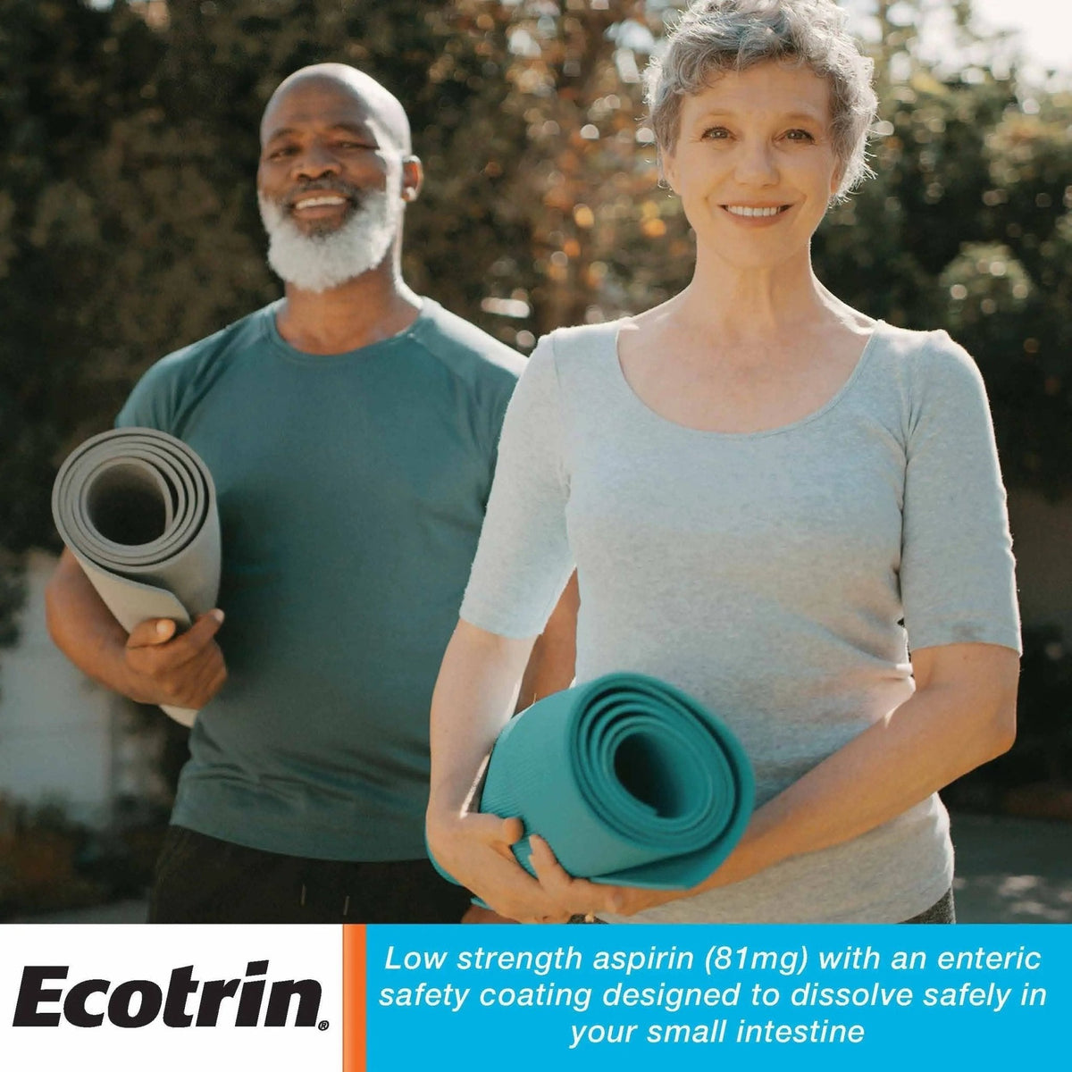 Ecotrin Low Strength Safety Coated Aspirin | NSAID | 81mg | 365 Tablets - PrimeBioHealth - canada supplements