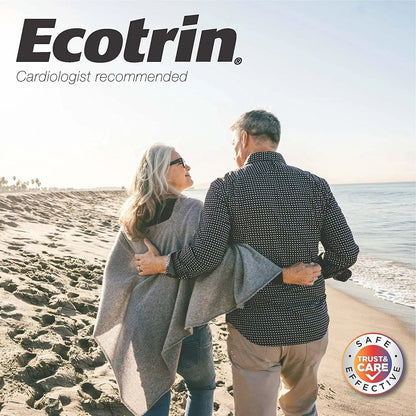 Ecotrin Low Strength Safety Coated Aspirin, NSAID 81mg, 45 count (2 Pack) - PrimeBioHealth - canada supplements