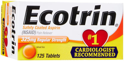 Ecotrin Regular Strength, 125 ct - PrimeBioHealth - canada supplements