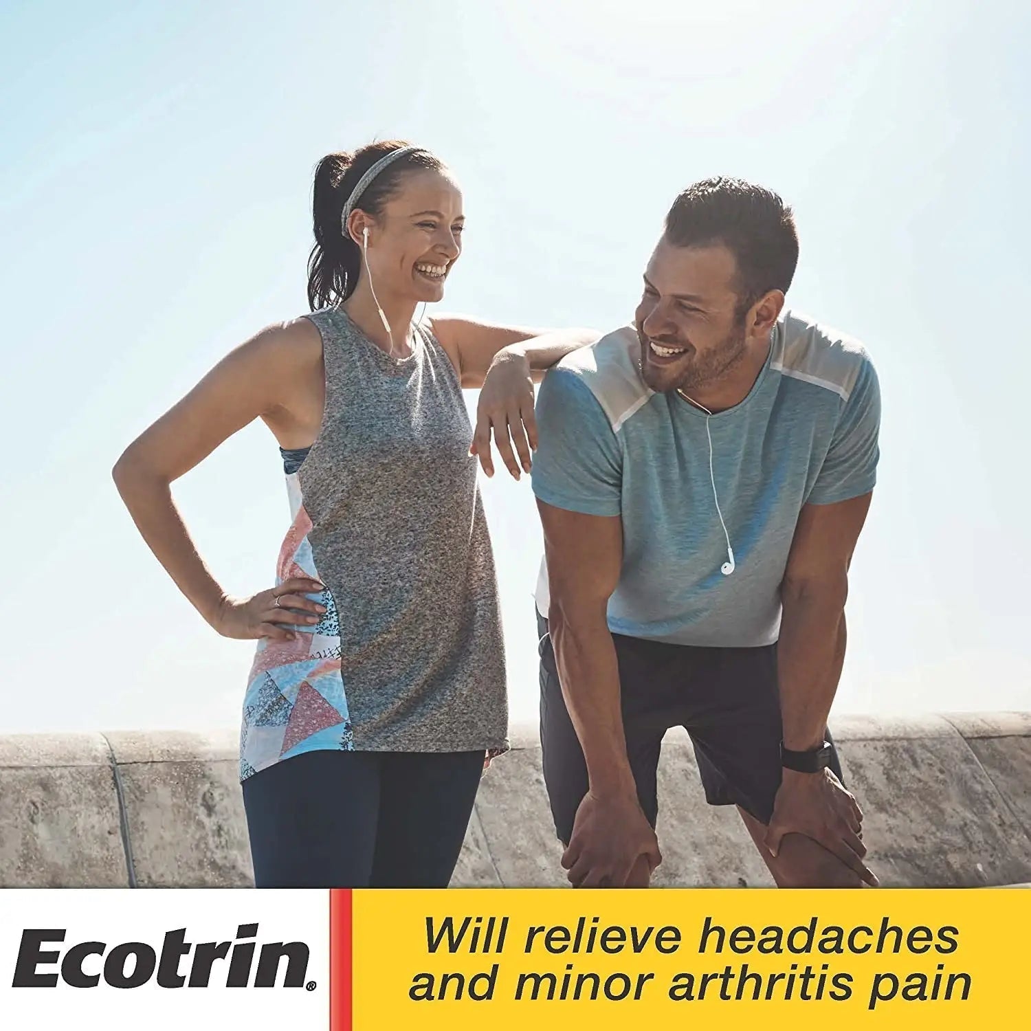 Ecotrin Safety Coated Aspirin Arthritis Pain Reliever Tablets, Regular Strength, NSAID 325 mg, 125 ct (Pack of 2) - PrimeBioHealth - canada supplements