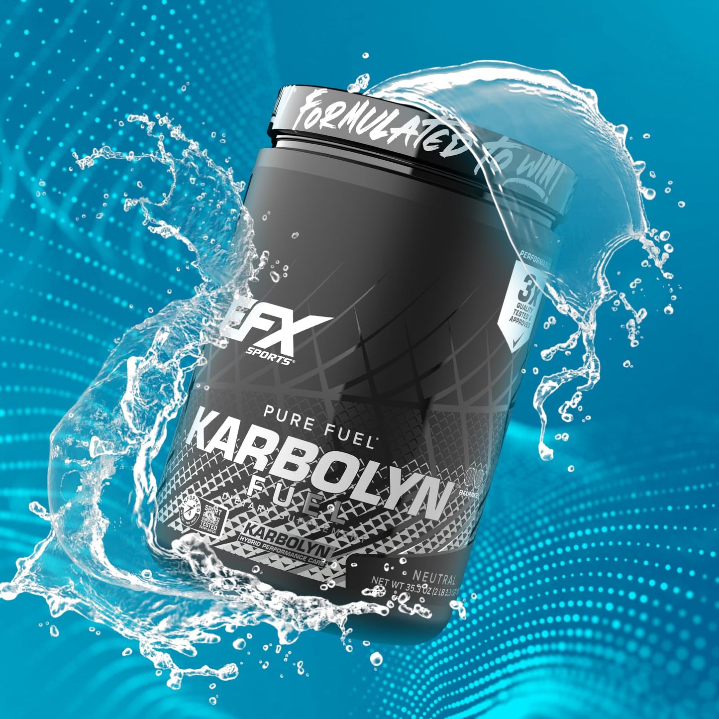 EFX Sports Karbolyn Fuel | Fast-Absorbing Carbohydrate Powder | Carb Load, Sustained Energy, Quick Recovery | Stimulant Free | 20 Servings (Neutral) - PrimeBioHealth - canada supplements