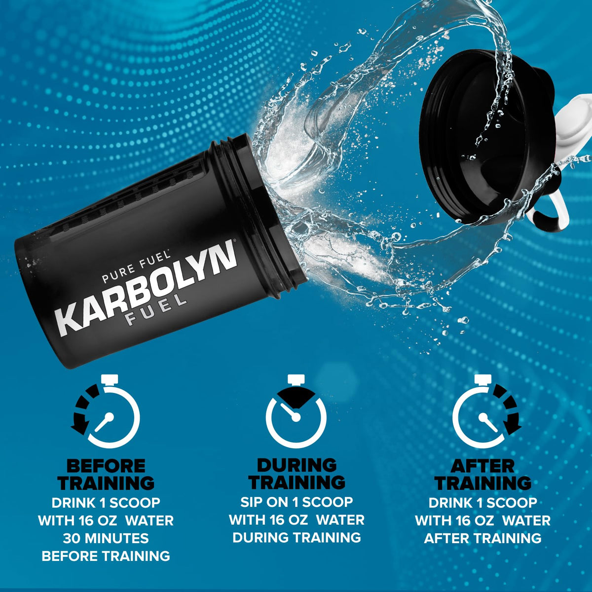 EFX Sports Karbolyn Fuel | Fast-Absorbing Carbohydrate Powder | Carb Load, Sustained Energy, Quick Recovery | Stimulant Free | 20 Servings (Neutral) - PrimeBioHealth - canada supplements