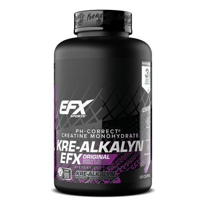 EFX Sports Kre-Alkalyn EFX | pH Correct Creatine Monohydrate Pill Supplement | Strength, Muscle Growth & Performance | 120 Servings, 240 Capsules - PrimeBioHealth - canada supplements