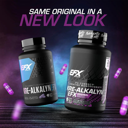 EFX Sports Kre-Alkalyn EFX | pH Correct Creatine Monohydrate Pill Supplement | Strength, Muscle Growth & Performance - PrimeBioHealth - canada supplements