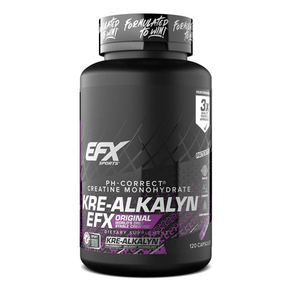 EFX Sports Kre-Alkalyn EFX | pH Correct Creatine Monohydrate Pill Supplement | Strength, Muscle Growth & Performance - PrimeBioHealth - canada supplements