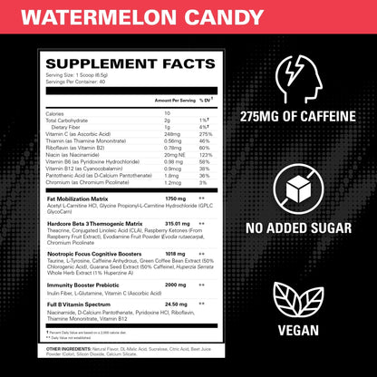 EHP Labs OxyShred Hardcore Super Dosed Pre Workout Powder - Preworkout Powder with L Glutamine & Acetyl L Carnitine, Energy Boost Drink - 275mg of Caffeine - PrimeBioHealth - canada supplements