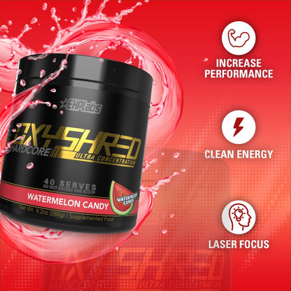EHP Labs OxyShred Hardcore Super Dosed Pre Workout Powder - Preworkout Powder with L Glutamine & Acetyl L Carnitine, Energy Boost Drink - 275mg of Caffeine - PrimeBioHealth - canada supplements