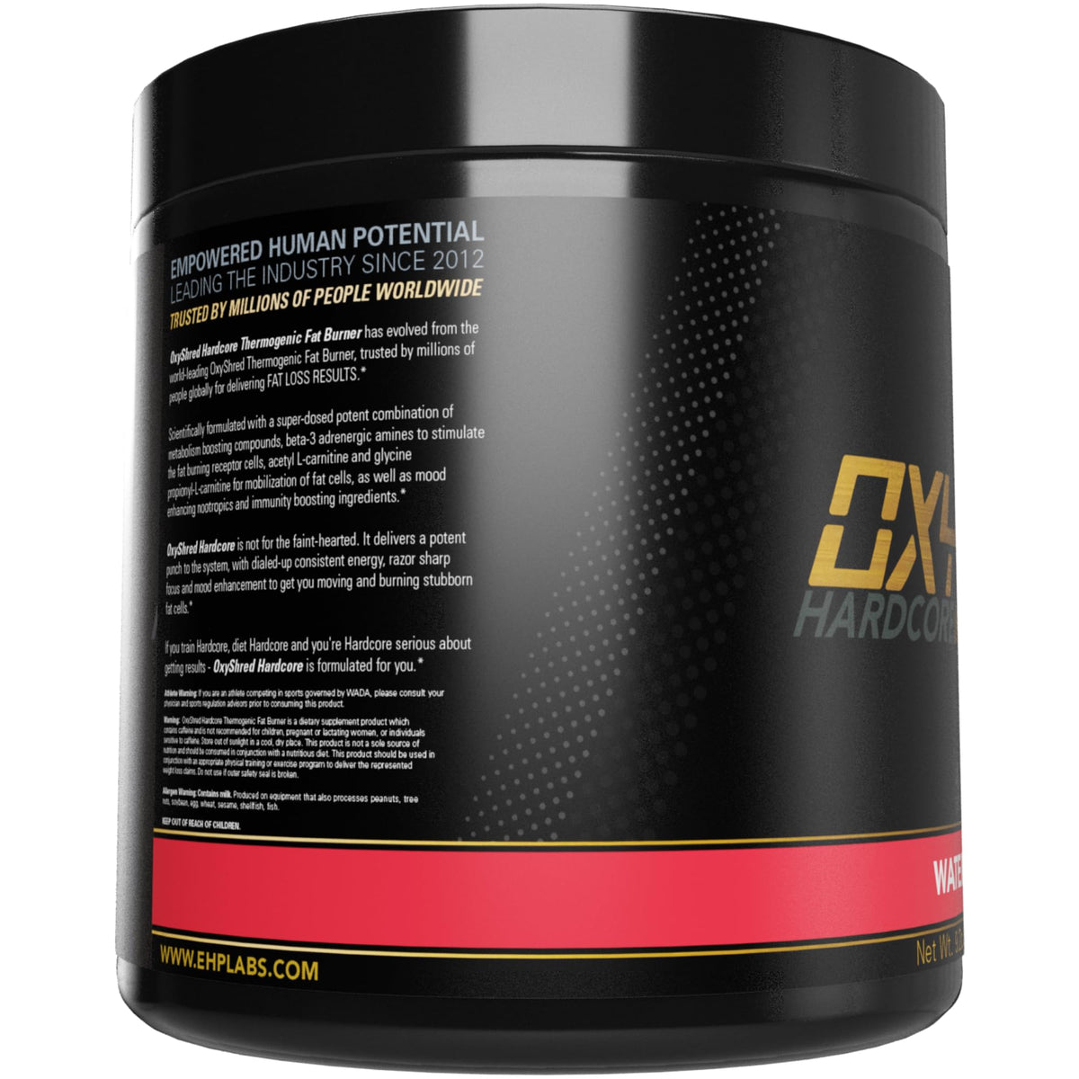 EHP Labs OxyShred Hardcore Super Dosed Pre Workout Powder - Preworkout Powder with L Glutamine & Acetyl L Carnitine, Energy Boost Drink - 275mg of Caffeine - PrimeBioHealth - canada supplements