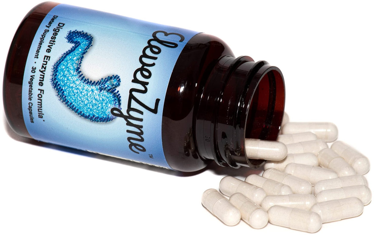 ElevenZyme - Natural Digestive Enzyme Supplement - Non-GMO, Vegan - PrimeBioHealth - canada supplements