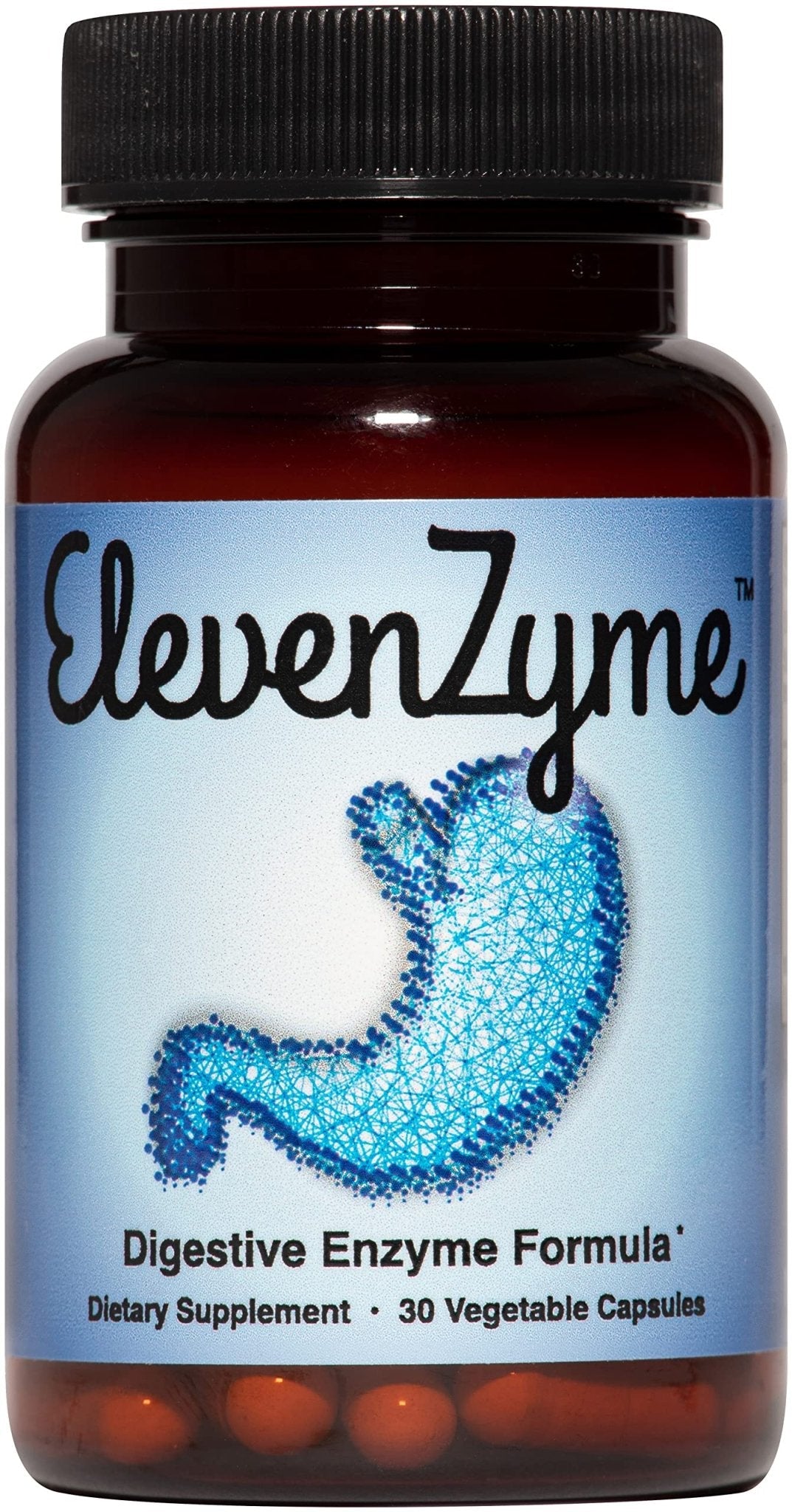 ElevenZyme - Natural Digestive Enzyme Supplement - Non-GMO, Vegan - PrimeBioHealth - canada supplements