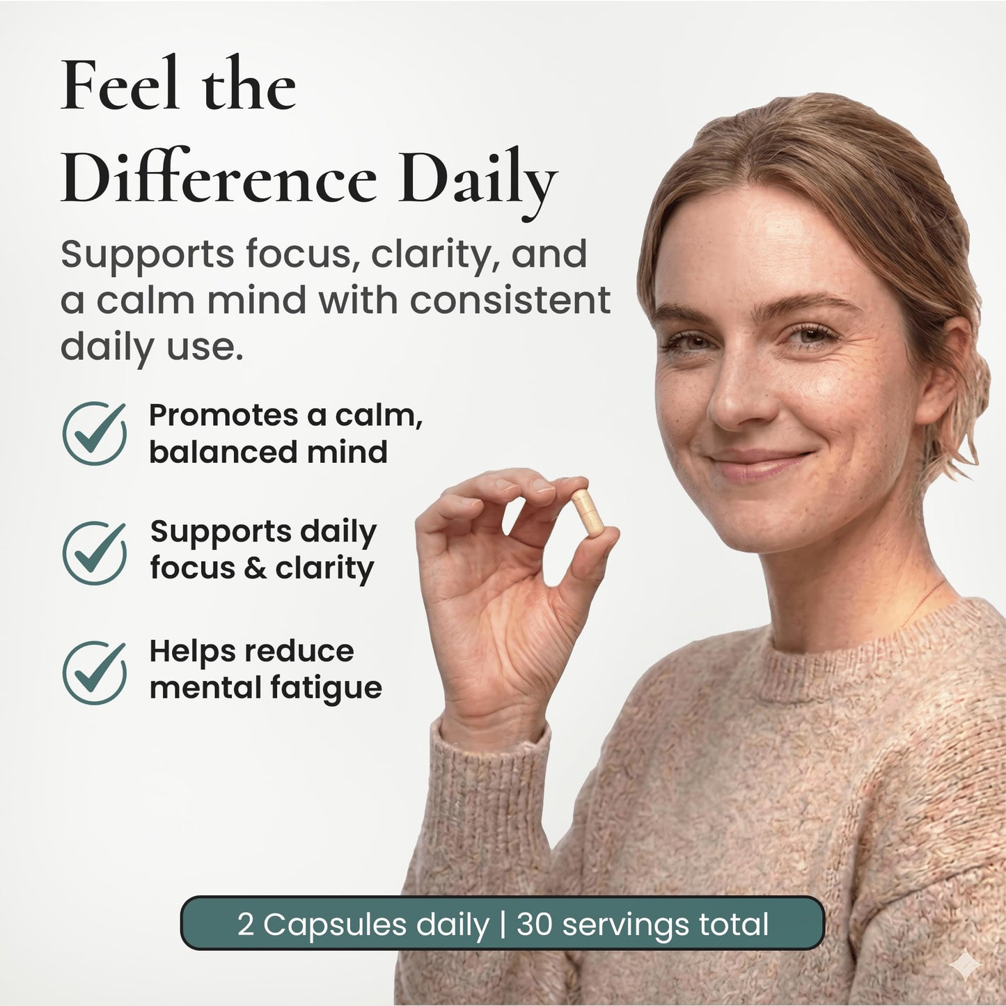 ELEVITA WELLNESS Focus Supplement (Made in Italy) | Premium Blend with L-Theanine, Lion's Mane & B Vitamins, Saffron and Vitamin D | Focus & Cognitive Support for Men & Women - PrimeBioHealth - canada supplements