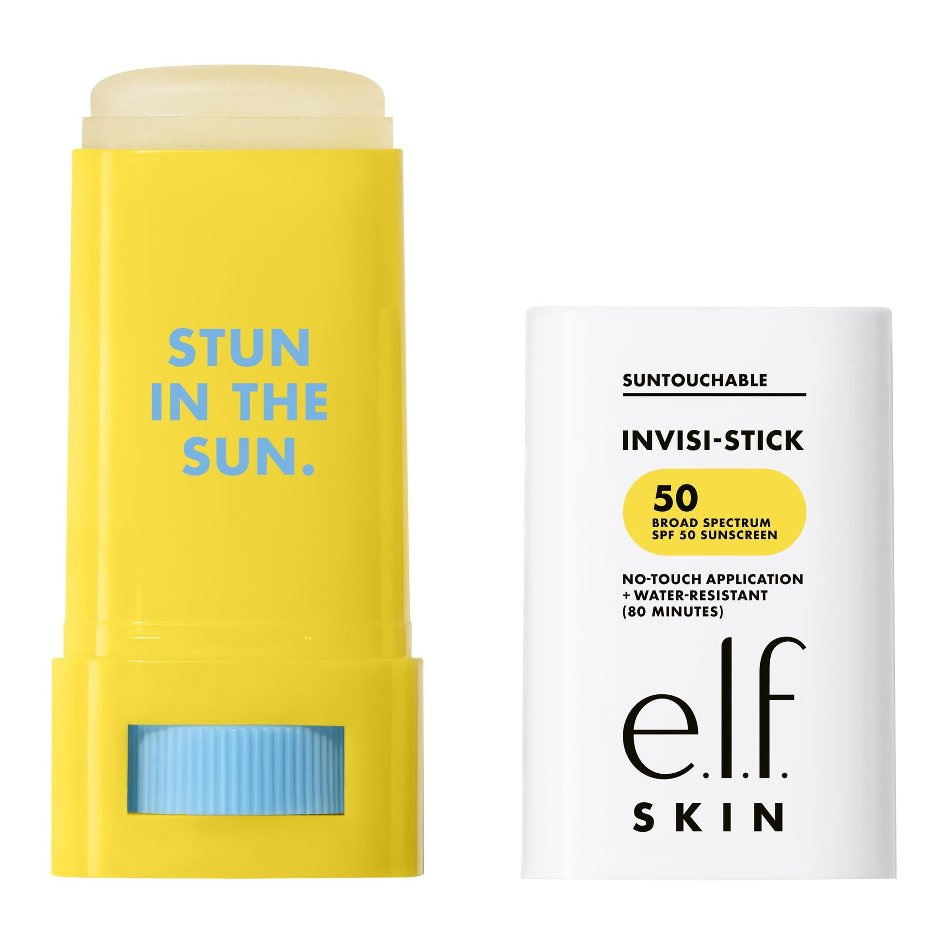 e.l.f. SKIN Suntouchable Invisi-Stick SPF 50, Clear Sunscreen For A Natural Finish, Made With Moisturizing Sunflower Seed Oil, Vegan & Cruelty-Free - PrimeBioHealth - canada supplements