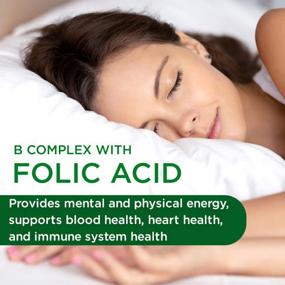 EMERALD LABS B-Healthy - Vegan Vitamin B Complex - Includes Methylated Folic Acid & Full Spectrum B Vitamins - Supports Immune, Brain & Heart Health - PrimeBioHealth - canada supplements