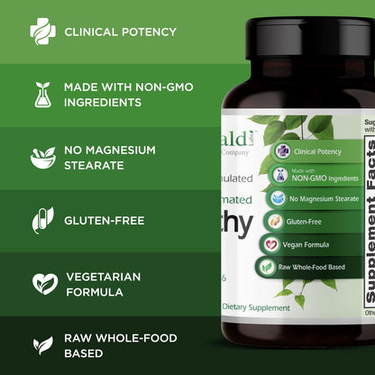 EMERALD LABS B-Healthy - Vegan Vitamin B Complex - Includes Methylated Folic Acid & Full Spectrum B Vitamins - Supports Immune, Brain & Heart Health - PrimeBioHealth - canada supplements