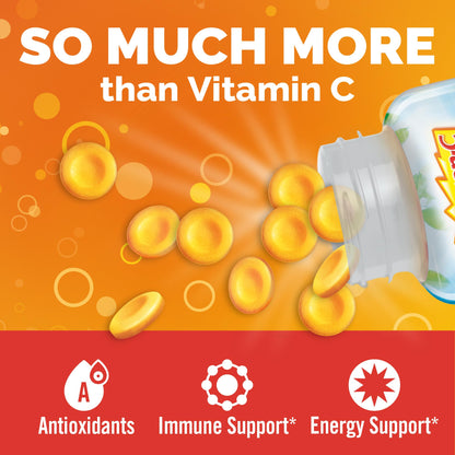 Emergen-C Chewable Vitamin C 1000mg, With B Vitamins And Antioxidants Tablet (40 Count, Orange Blast Flavor), Dietary Supplement - PrimeBioHealth - canada supplements
