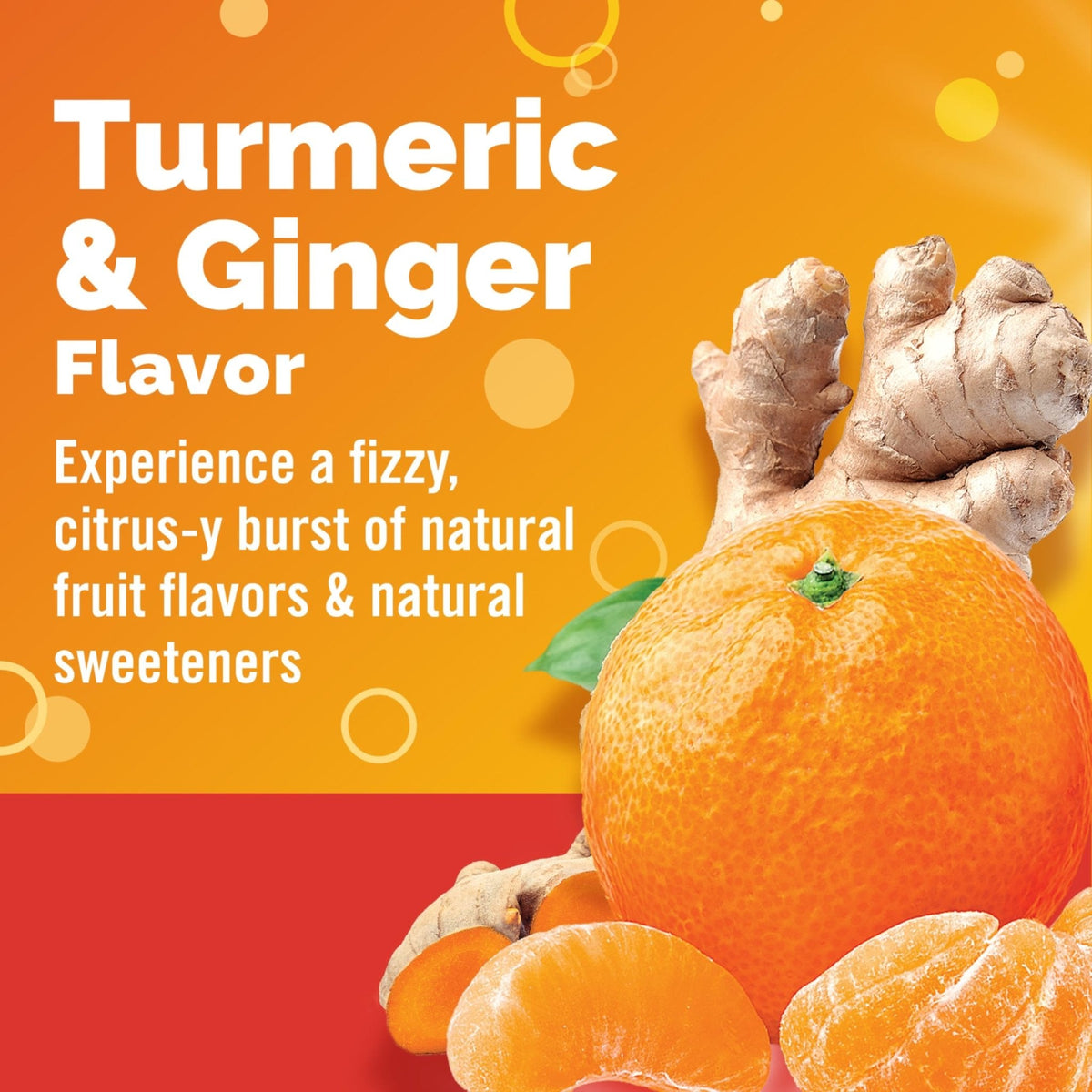 Emergen-C Citrus-Ginger Fizzy Drink Mix, Turmeric and Ginger, Immune Support, Natural Flavors - PrimeBioHealth - canada supplements