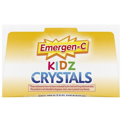 Emergen-C Kidz Crystals, On-the-Go Emergen-C Immune Support Supplement with Vitamin C, B Vitamins, Zinc and Manganese - PrimeBioHealth - canada supplements