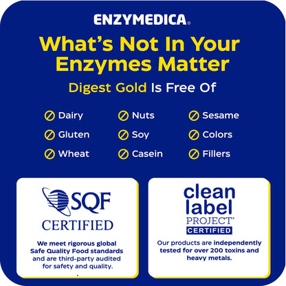 Enzymedica, Digest Gold to Go Pillbox, 21 Capsules - PrimeBioHealth - canada supplements