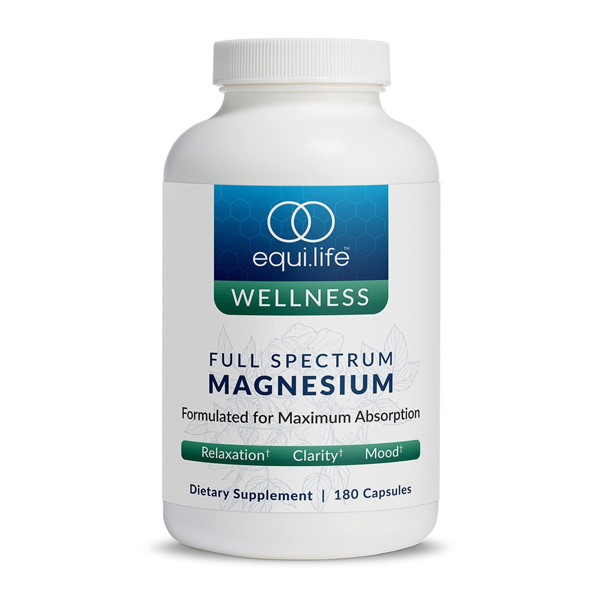 Equilife Full Spectrum Magnesium Supplement, Magnesium Glycinate, Citrate, & Malate, Bioavailable Mineral Blend, Dairy, Soy, & Gluten Free - PrimeBioHealth - canada supplements