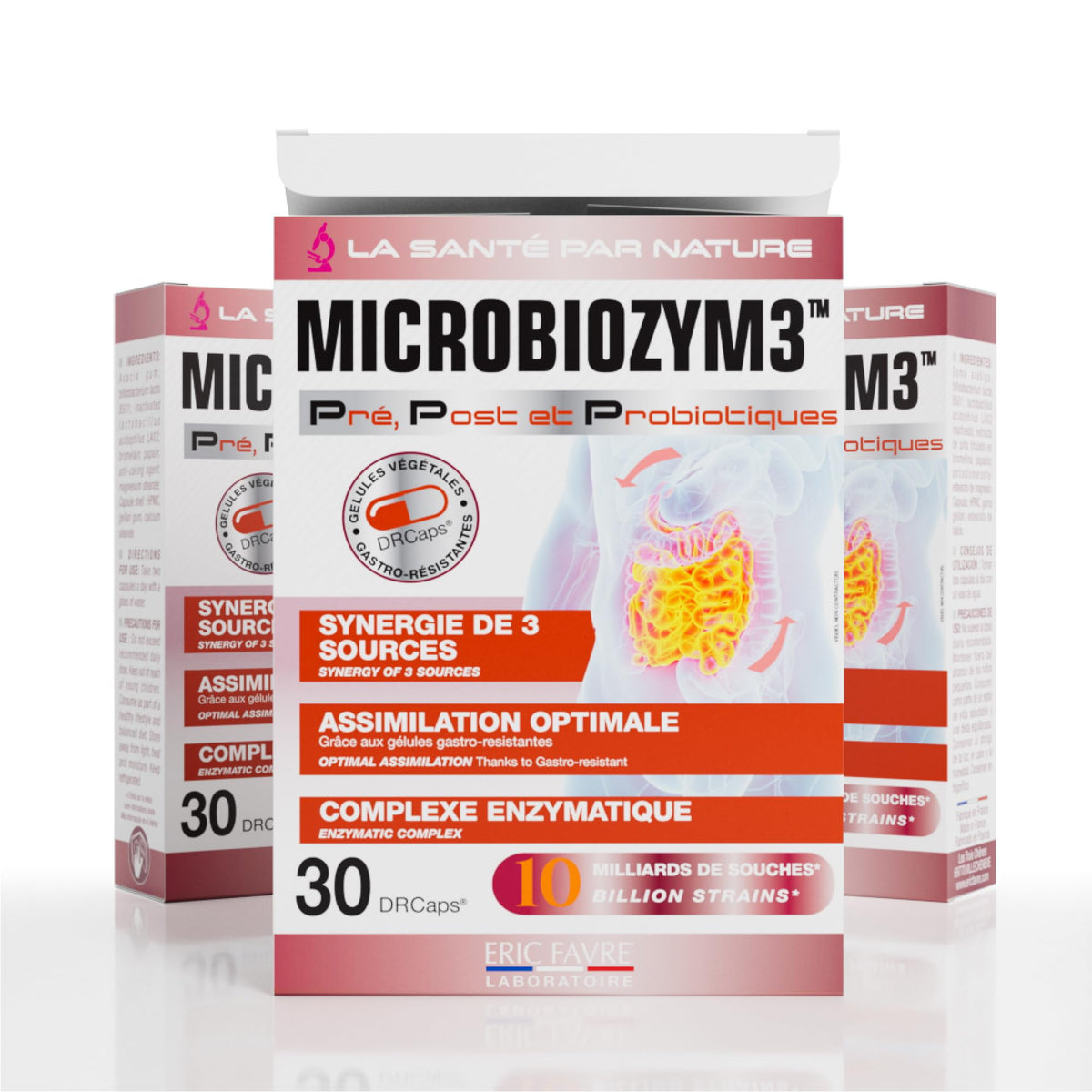 ERIC FAVRE Probiotics for Women Digestive Health – Triple Action with Prebiotics and Postbiotics, Reduces Bloating & Gas - PrimeBioHealth - canada supplements